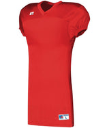 Russell (Team) Solid Jersey With Side Inserts - Russell (Team) S8623M TRUE RED S