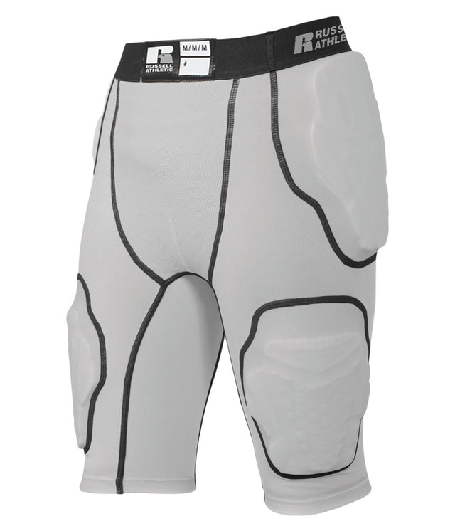 Russell (Team) Youth 5 - Pocket Integrated Girdle - Russell (Team) RYIGR4 GRID IRON SILVER S