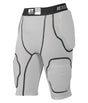 Russell (Team) Youth 5 - Pocket Integrated Girdle - Russell (Team) RYIGR4 GRID IRON SILVER S