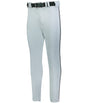 Russell (Team) YOUTH BASELINE TAPERED LEG PIPED BASEBALL PANT - Russell (Team) R62LGB BASEBALL GREY/BLACK S