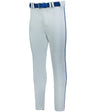 Russell (Team) YOUTH BASELINE TAPERED LEG PIPED BASEBALL PANT - Russell (Team) R62LGB BASEBALL GREY/ROYAL S