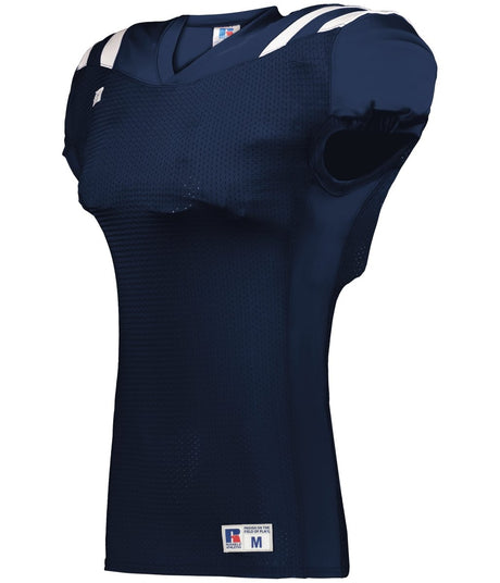 Russell (Team) Youth Canton Football Jersey - Russell (Team) R0100W NAVY/WHITE S