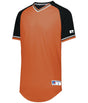 Russell (Team) Youth Classic V - Neck Jersey - Russell (Team) R01X3B BURNT ORANGE/BLACK/WHITE S
