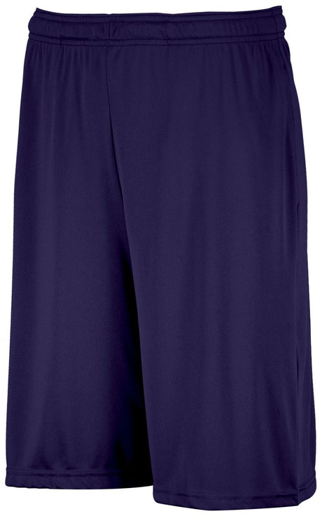 Russell (Team) Youth Dri - Power® Essential Performance Shorts With Pockets - Russell (Team) TS7X2B PURPLE S