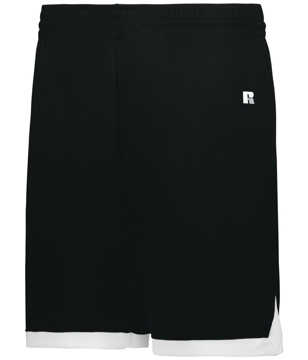 Russell (Team) YOUTH ELITE BASKETBALL SHORTS POWERED BY COOLCORE® 5R4CHB BLACK/WHITE S