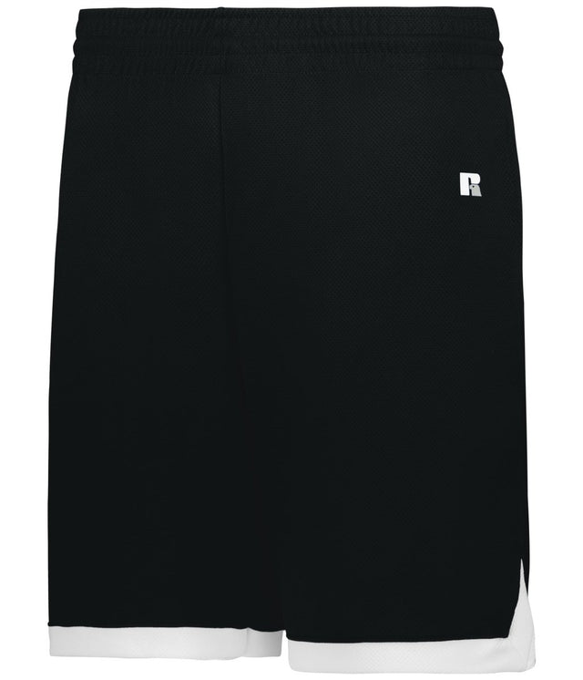 Russell (Team) YOUTH ELITE BASKETBALL SHORTS POWERED BY COOLCORE® 5R4CHB BLACK/WHITE S