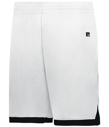 Russell (Team) YOUTH ELITE BASKETBALL SHORTS POWERED BY COOLCORE® 5R4CHB WHITE/BLACK S