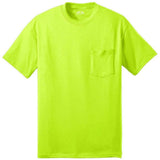 Joe's USA Pocket Tee Shirt- 50/50 Poly Cotton in Sizes S-6XL Joe's USA