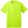 Joe's USA Pocket Tee Shirt- 50/50 Poly Cotton in Sizes S-6XL Joe's USA