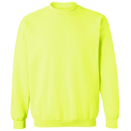 Joe's USA Men's TALL Crewneck Sweatshirts Sweatshirts/Fleece Joe's USA Large Tall Safety Green