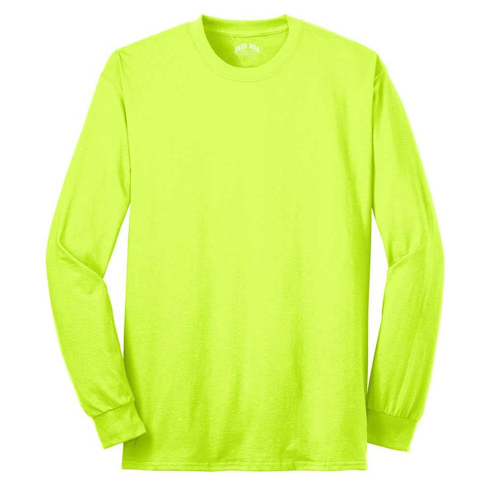 Joe's USA Men's Long Sleeve 50/50 Cotton/Poly T-Shirt Joe's USA Mens Apparel