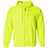 Wholesale Mens Heavy Blend Full-Zip Hooded Sweatshirt-SafetyGreen Sweatshirts/Fleece Joe's USA Safety Green S