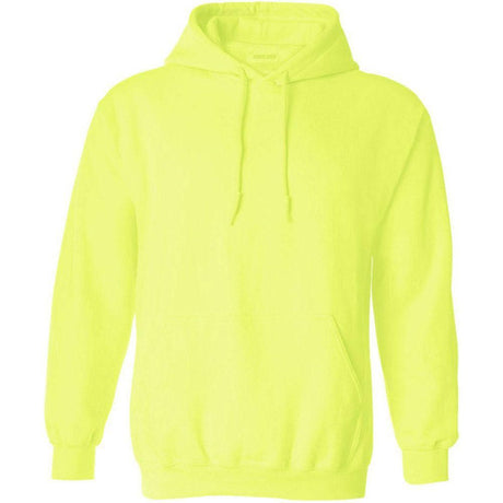 Wholesale Adult Hooded Sweatshirt - Safety Green Sweatshirts/Fleece Joe's USA Safety Green (50/50 Cotton Poly) Small
