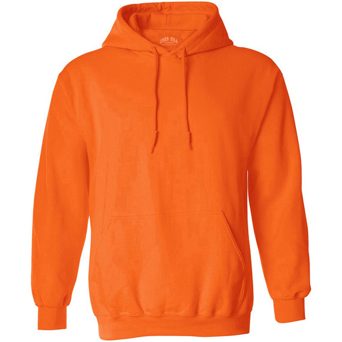 Joe's USA Men's Tall Pullover Hooded Sweatshirt Joe's USA Large Tall Safety Orange