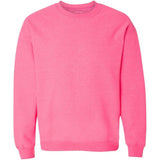 Heavy Blend Crewneck Sweatshirt-SafetyPink Sweatshirts/Fleece Joe's USA Safety Pink S