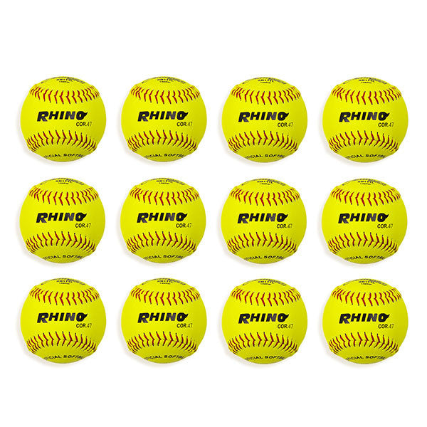 Champion Sports 11" LEATHER CORK CORE SOFTBALL