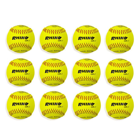 Champion Sports 11" LEATHER CORK CORE SOFTBALL