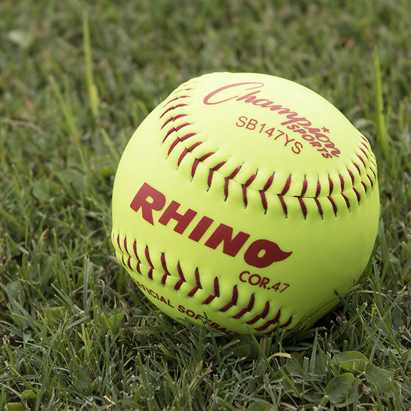 Champion Sports 11" SYNTHETIC LEATHER POLY CORE SOFTBALL