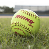 Champion Sports 12" SYNTHETIC LEATHER POLY CORE SOFTBALL, NFHS APPROVED