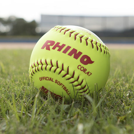 Champion Sports 12" SYNTHETIC LEATHER POLY CORE SOFTBALL, NFHS APPROVED