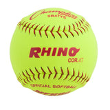Champion Sports 12" SYNTHETIC LEATHER POLY CORE SOFTBALL, NFHS APPROVED