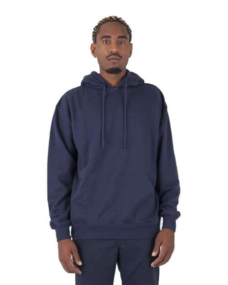 Shaka Wear Men's Heavyweight Fleece Hooded Sweatshirt - Shaka Wear SHHFP Navy L Sweatshirts