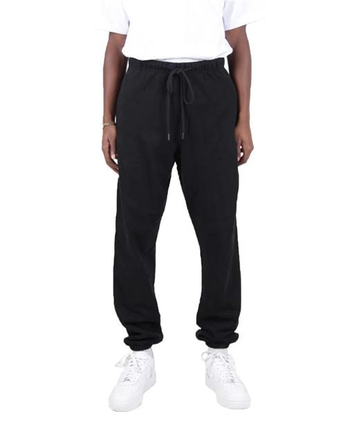 Shaka Wear Men's Los Angeles Garment Dyed Sweatpants - Shaka Wear SHGLS Black S