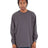 Shaka Wear Men's Max Heavyweight Long Sleeve T-Shirt - Shaka Wear SHMHLS Charcoal Grey Heather 7XL Long Sleeve T-Shirts