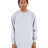 Shaka Wear Men's Max Heavyweight Long Sleeve T-Shirt - Shaka Wear SHMHLS Heather Grey 7XL Long Sleeve T-Shirts