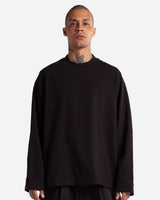 Shaka Wear Men's Max Heavyweight Oversized Long Sleeve T-Shirt - Shaka Wear MOL Black S Long Sleeve T-Shirts