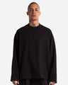 Shaka Wear Men's Max Heavyweight Oversized Long Sleeve T-Shirt - Shaka Wear MOL Black S Long Sleeve T-Shirts