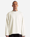Shaka Wear Men's Max Heavyweight Oversized Long Sleeve T-Shirt - Shaka Wear MOL Off white S Long Sleeve T-Shirts
