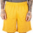 Shaka Wear Men's Mesh PE Gym Shorts - Shaka Wear SHMPS Mustard S