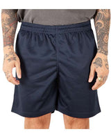 Shaka Wear Men's Mesh PE Gym Shorts - Shaka Wear SHMPS Navy S