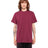 Shaka Wear Unisex Active T-Shirt - Shaka Wear SHASS Burgundy S Short Sleeve T-Shirts