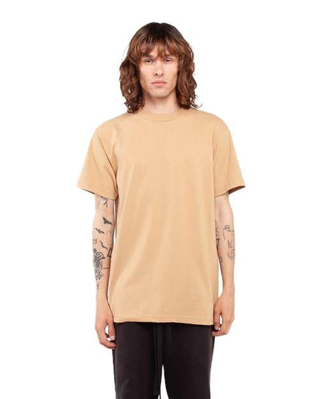 Shaka Wear Unisex Active T-Shirt - Shaka Wear SHASS Khaki S Short Sleeve T-Shirts