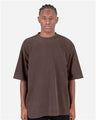 Shaka Wear Unisex Garment - Dyed Drop - Shoulder T-Shirt - Shaka Wear SHGDD Mocha S Short Sleeve T-Shirts