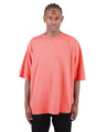 Shaka Wear Unisex Garment - Dyed Drop - Shoulder T-Shirt - Shaka Wear SHGDD Peach S Short Sleeve T-Shirts
