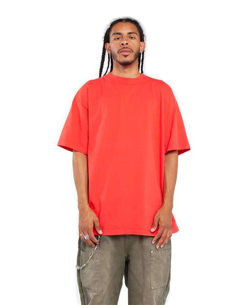 Shaka Wear Unisex Garment - Dyed T-Shirt - Shaka Wear SHGD Cherry Tomato S Short Sleeve T-Shirts
