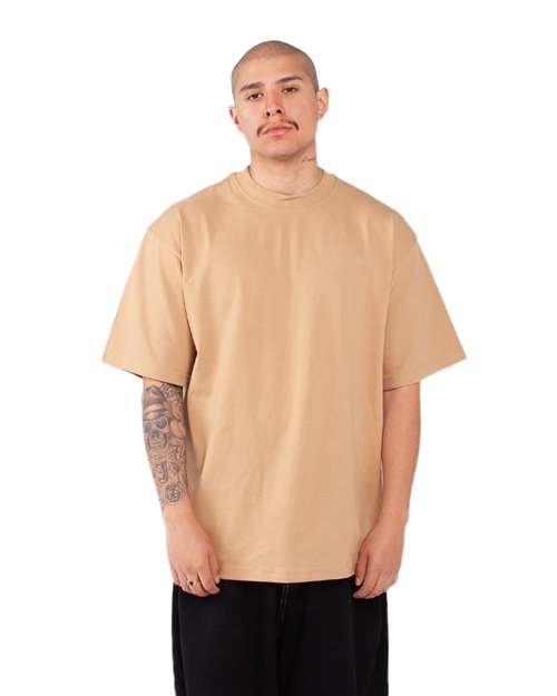 Shaka Wear Unisex Max Heavyweight T-Shirt - Shaka Wear SHMHSS Khaki S Short Sleeve T-Shirts