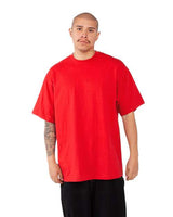 Shaka Wear Unisex Max Heavyweight T-Shirt - Shaka Wear SHMHSS Red S Short Sleeve T-Shirts