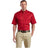 Short Sleeve SuperPro Twill Shirt Red X - Small