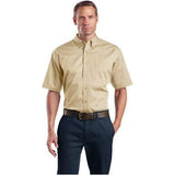 Short Sleeve SuperPro Twill Shirt Stone X - Small