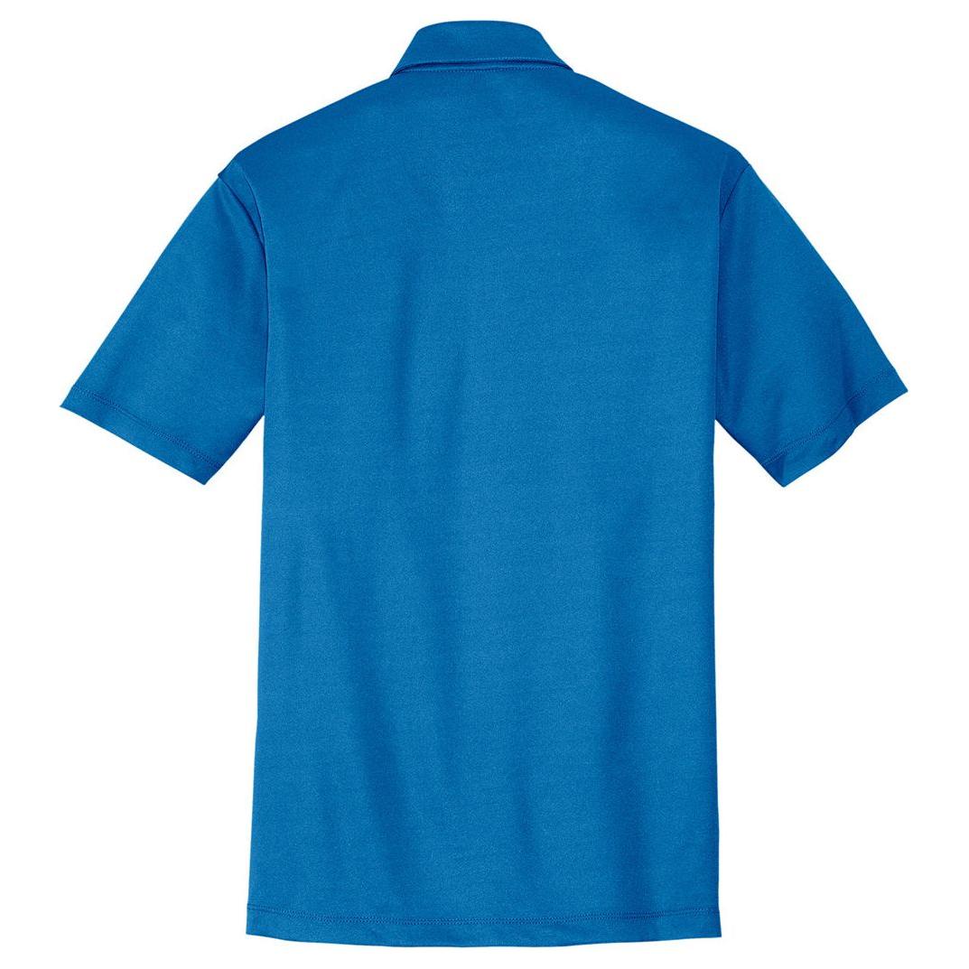 Silk Touch Performance Pocket Polo Brilliant Blue X - Small Polos/Knits