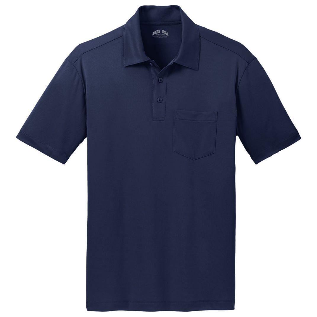 Silk Touch Performance Pocket Polo Navy X - Small Polos/Knits