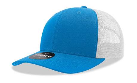 Decky 6 Panel Mid Profile Structured Cotton Blend Trucker | Decky 6021