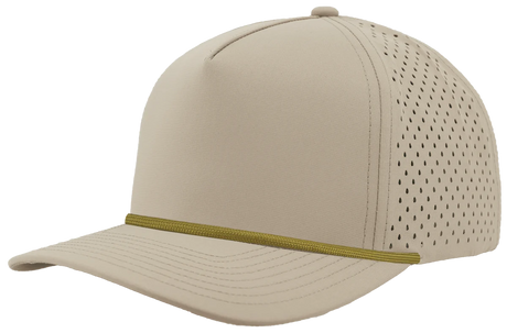 Zapped Headwear BLACKHAWK R+ 5-Panel Rope Snapback Hat