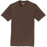 Soft Cotton Lightweight T-Shirt for Men by Joe's USA in Sizes S - 6XL Dark Chocolate Brown S Short Sleeve T-Shirts