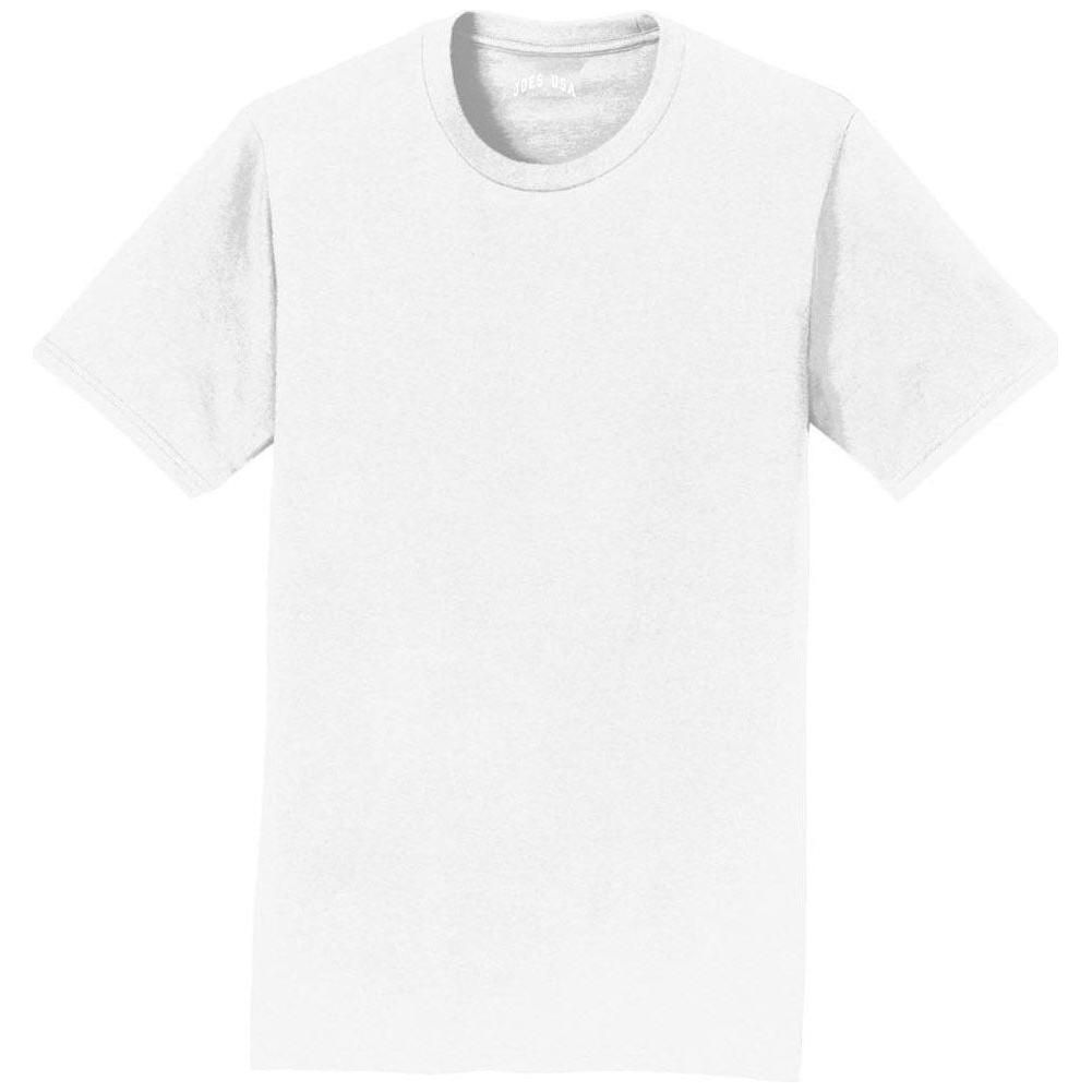 Soft Cotton Lightweight T-Shirt for Men by Joe's USA in Sizes S - 6XL True Royal S Short Sleeve T-Shirts