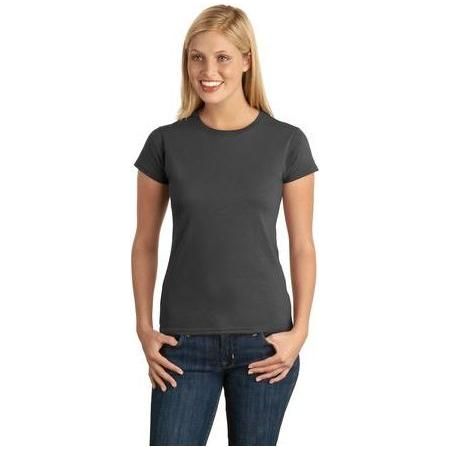 Softstyle Junior Fit T-Shirt Charcoal Small Short Sleeve T-Shirts